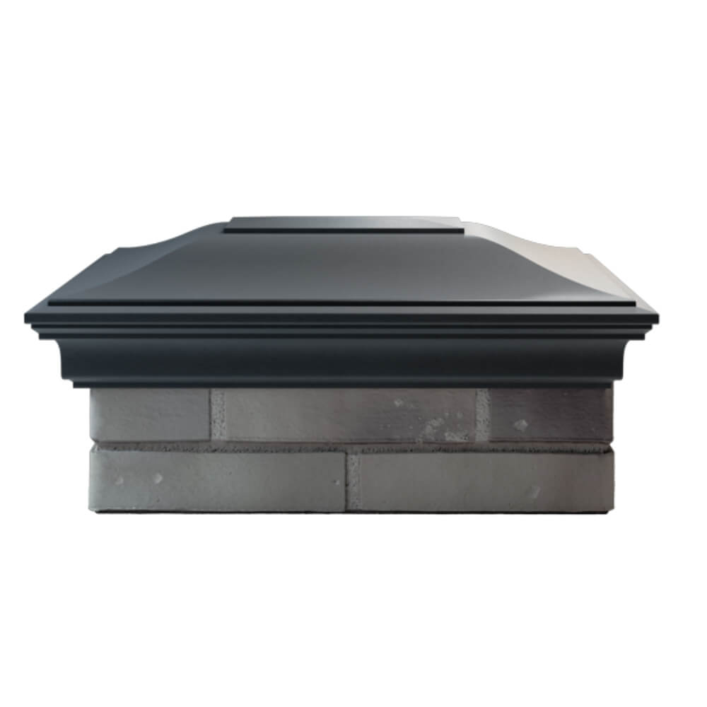 Колпак Zking Монблан Серый на столб 2х1.5 кирпича (515х385мм) в Югорске фото