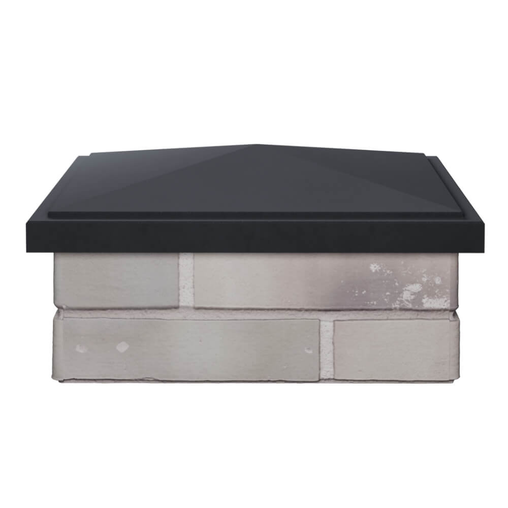 Колпак Zking БонаМоно Серый на столб 1.5х1.5 кирпича (385х385, 400х400мм) Югорск фото