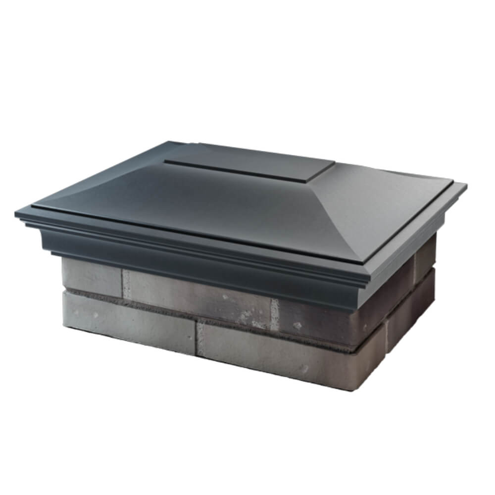 Колпак Zking Монблан Серый на столб 2х1.5 кирпича (515х385мм) в Югорске фото