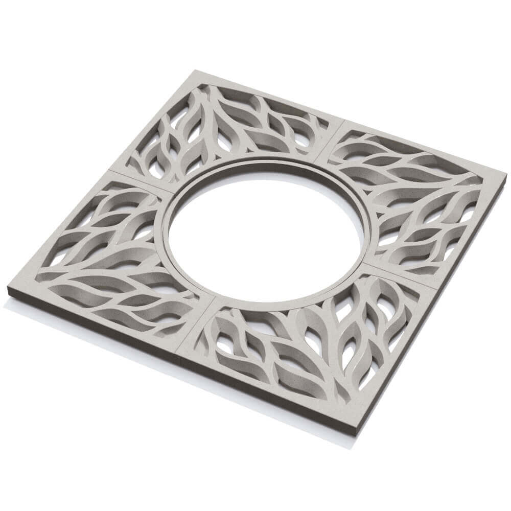 Приствольная решетка для дерева ZKING CRUST 1.2х1.2м Бежевая в Югорске фото