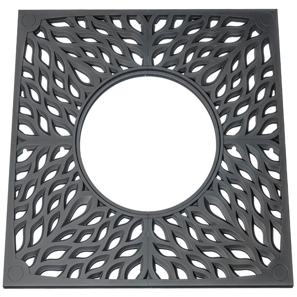 Приствольная решетка для дерева ZKING CRUST 2х2м Черная Югорск фото