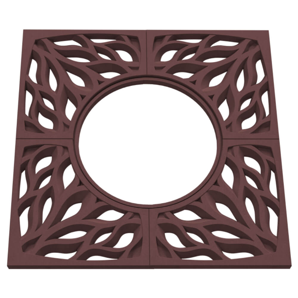 Приствольная решетка для дерева ZKING CRUST 1.2х1.2м Коричневая в Югорске фото