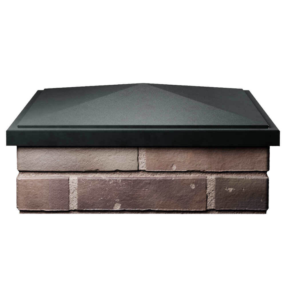 Колпак Zking БонаМоно Черный на столб 2х2 кирпича (515х515, 530х530мм) Югорск фото