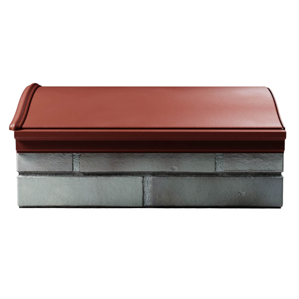 Парапет Zking Монблан Красный посадка на 1.5 кирпича (355/385мм) в Югорске фото