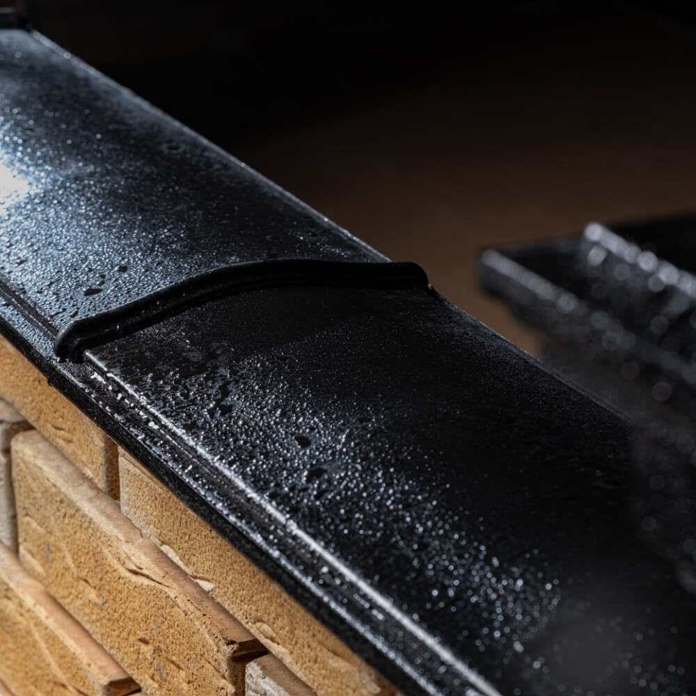 Парапет Zking Монблан Черный посадка на 0.5 кирпича (130мм) в Югорске фото