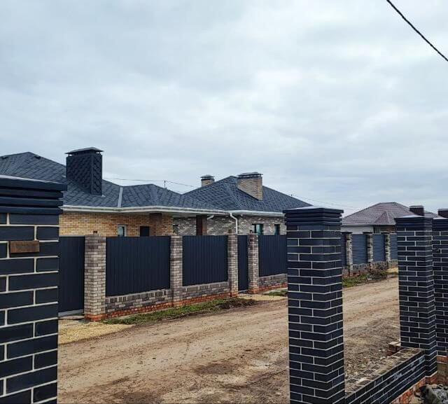 Колпак Zking Бона ХайТек Серый на столб 1.5х1.5 кирпича (385х385мм) в Югорске фото