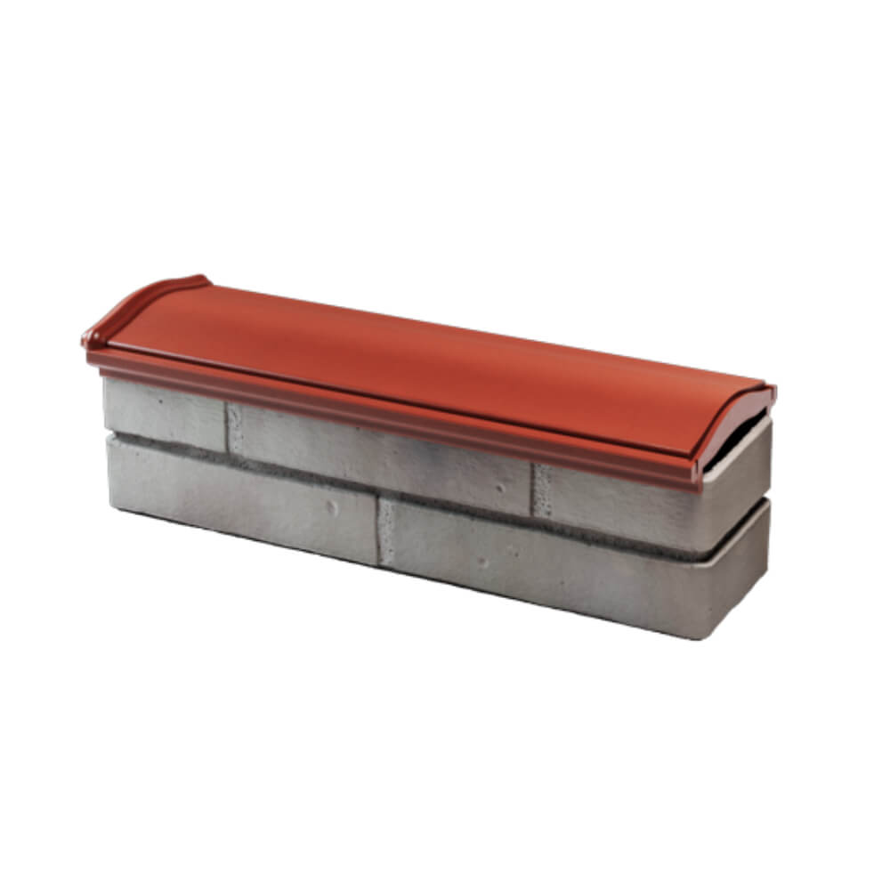 Парапет Zking Монблан Красный посадка на 0.5 кирпича (130мм) в Югорске фото