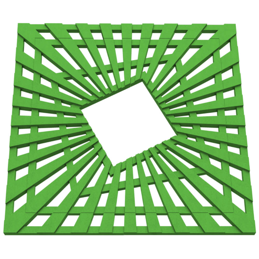 Приствольная решетка для дерева ZKING ATMOSPHERE 1.2х1.2м Зеленая в Югорске фото