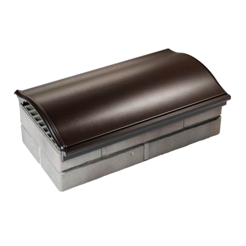 Парапет Zking Монблан Коричневый посадка на 1 кирпич (200/225/255мм) в Югорске фото