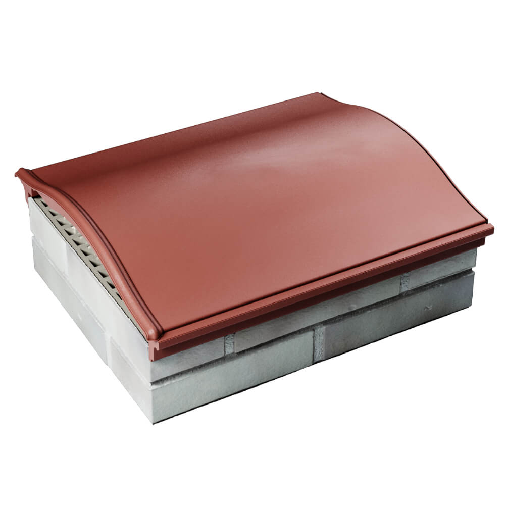 Парапет Zking Монблан Красный посадка на 1.5 кирпича (355/385мм) в Югорске фото