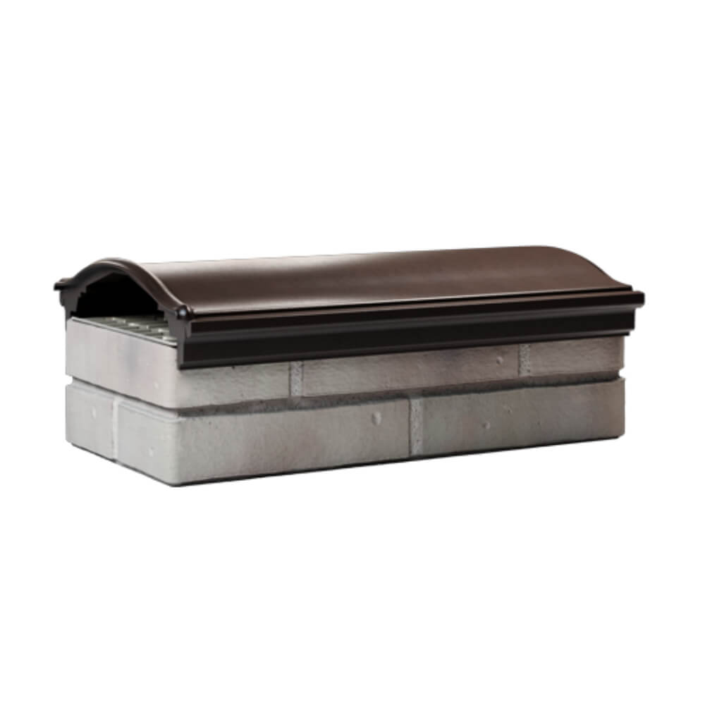 Парапет Zking Монблан Коричневый посадка на 1 кирпич (200/225/255мм) Югорск фото