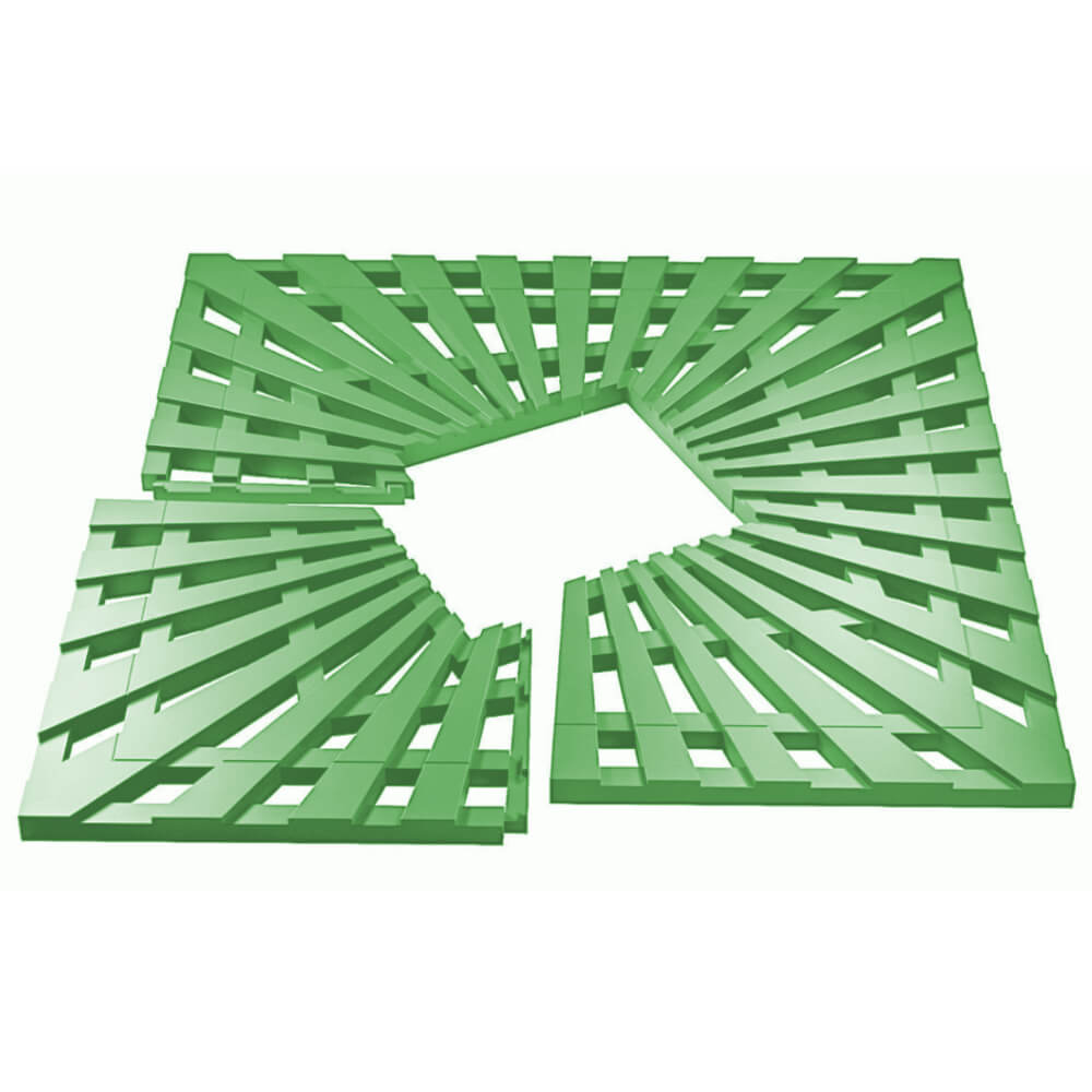 Приствольная решетка для дерева ZKING ATMOSPHERE 1.2х1.2м Зеленая в Югорске фото