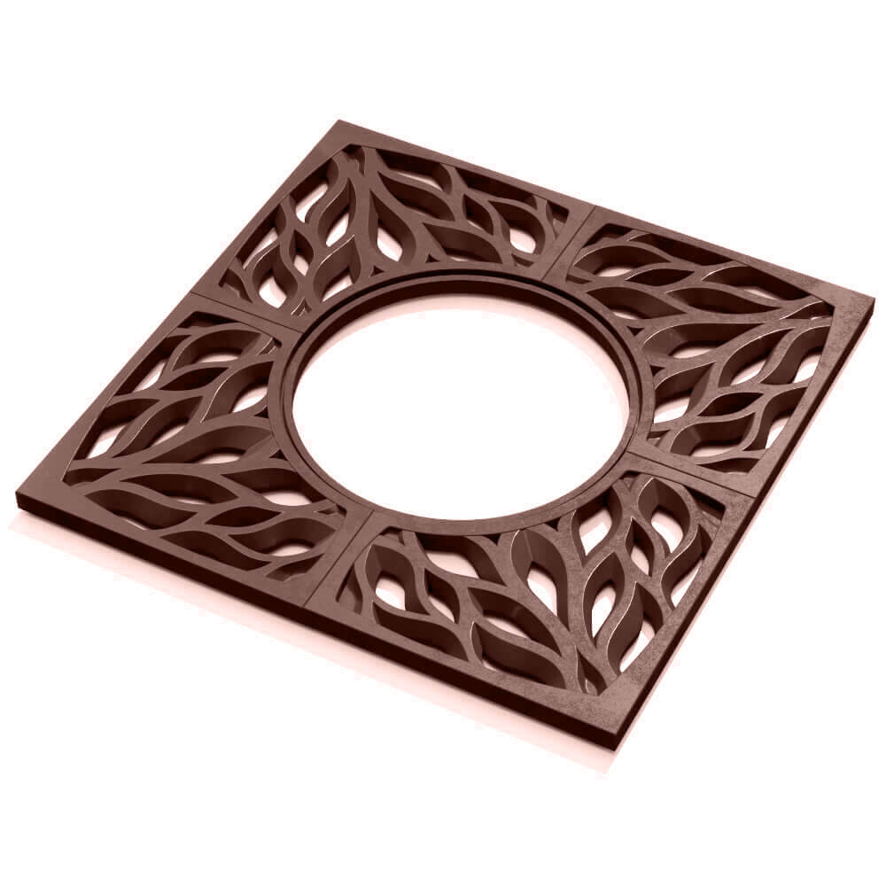 Приствольная решетка для дерева ZKING CRUST 1.2х1.2м Коричневая в Югорске фото