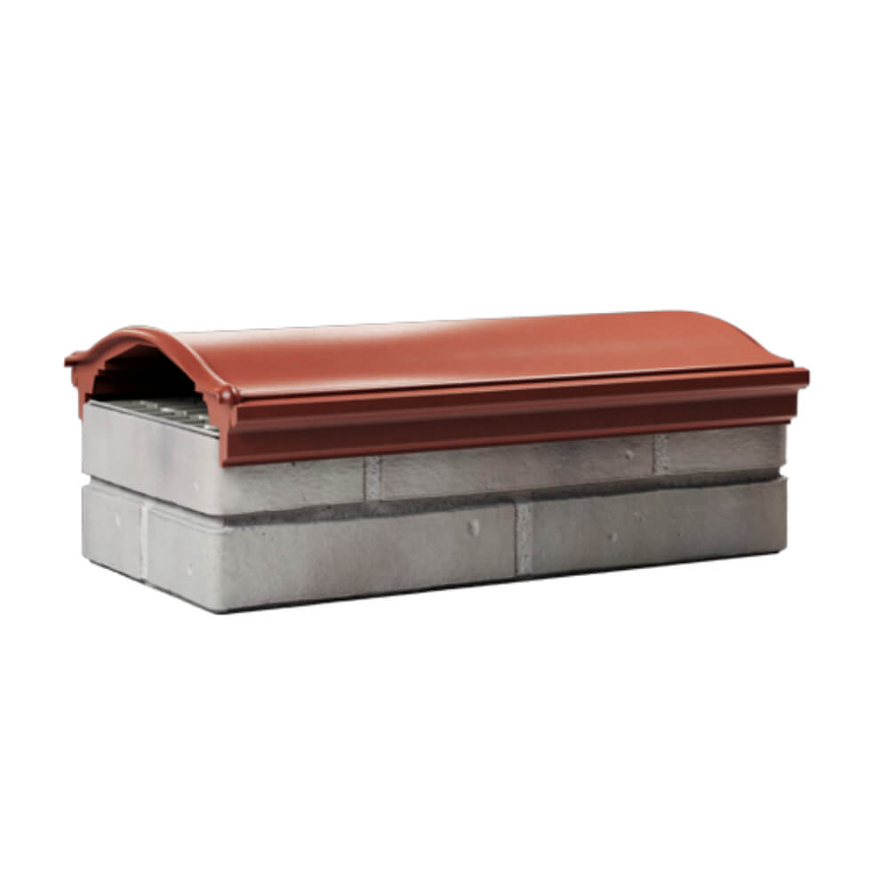 Парапет Zking Монблан Красный посадка на 1 кирпич (200/225/255мм) Югорск фото