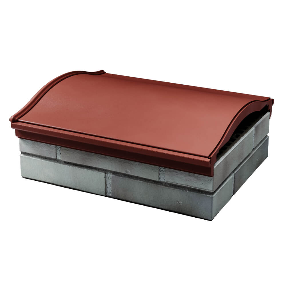 Парапет Zking Монблан Красный посадка на 1.5 кирпича (355/385мм) в Югорске фото