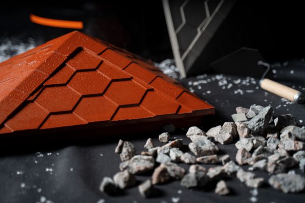 Колпак Zking Эверест Красный на столб 1.5х1.5 кирпича (390х390мм) в Югорске фото