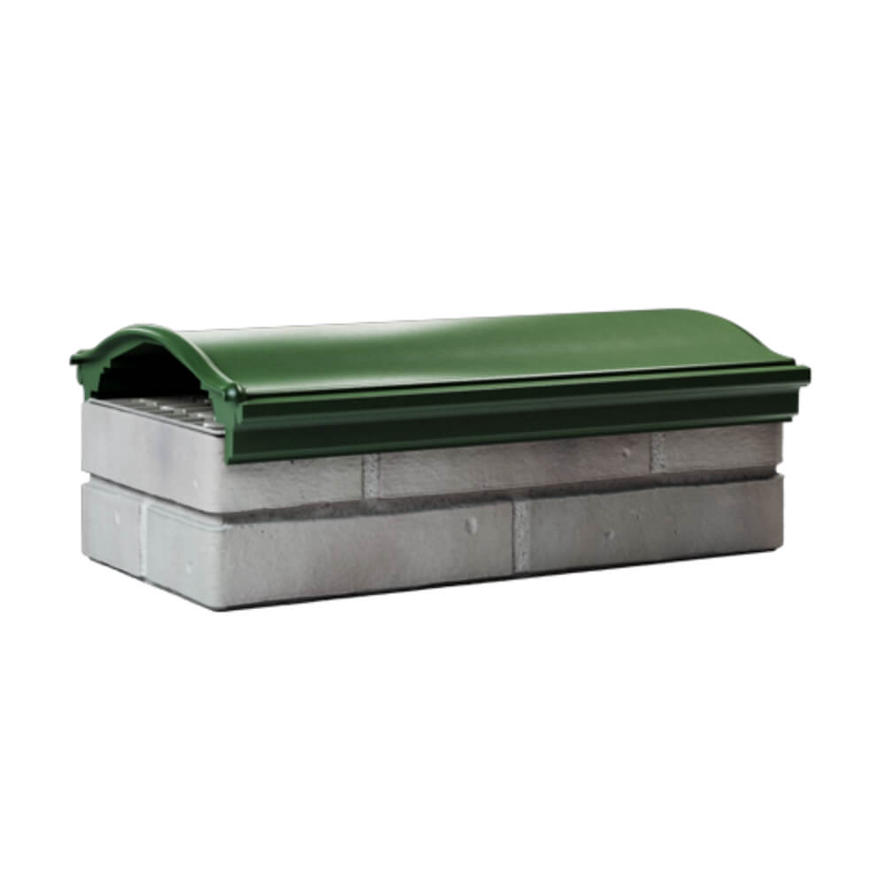 Парапет Zking Монблан Зеленый посадка на 1 кирпич (200/225/255мм) Югорск фото