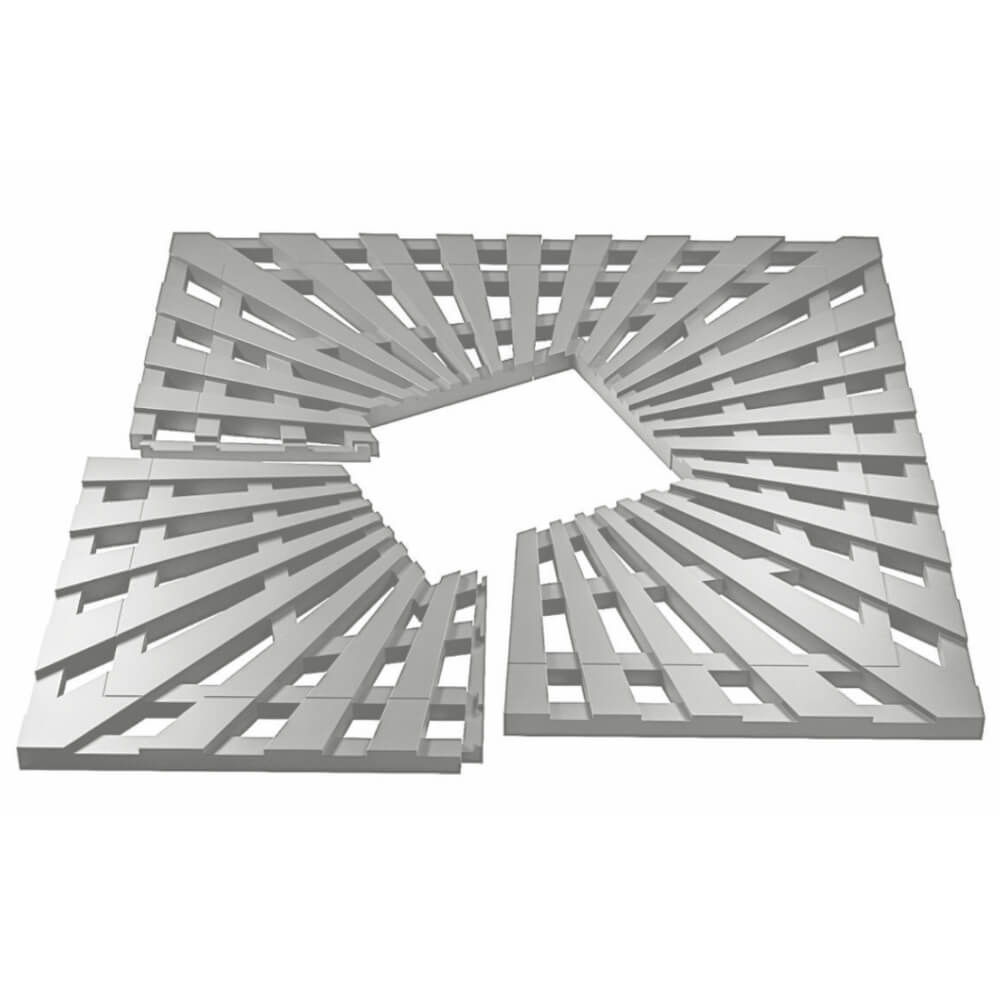 Приствольная решетка для дерева ZKING ATMOSPHERE 1.2х1.2м Бежевая в Югорске фото