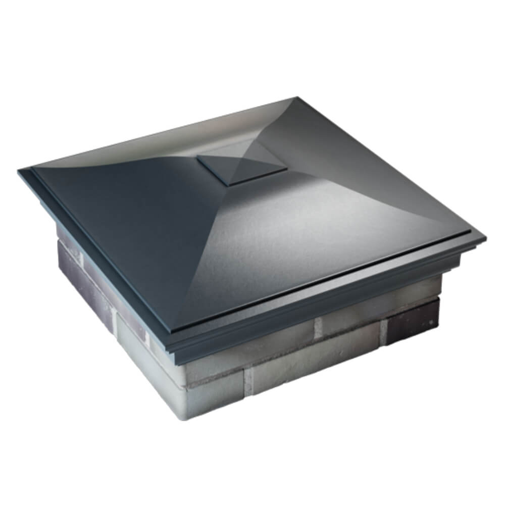 Колпак Zking Монблан Серый на столб 2х2 кирпича (515х515мм) Югорск фото