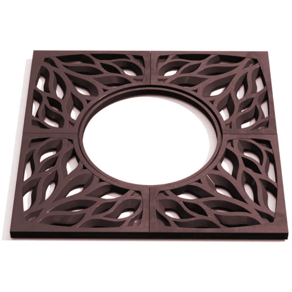 Приствольная решетка для дерева ZKING CRUST 1.2х1.2м Коричневая Югорск фото