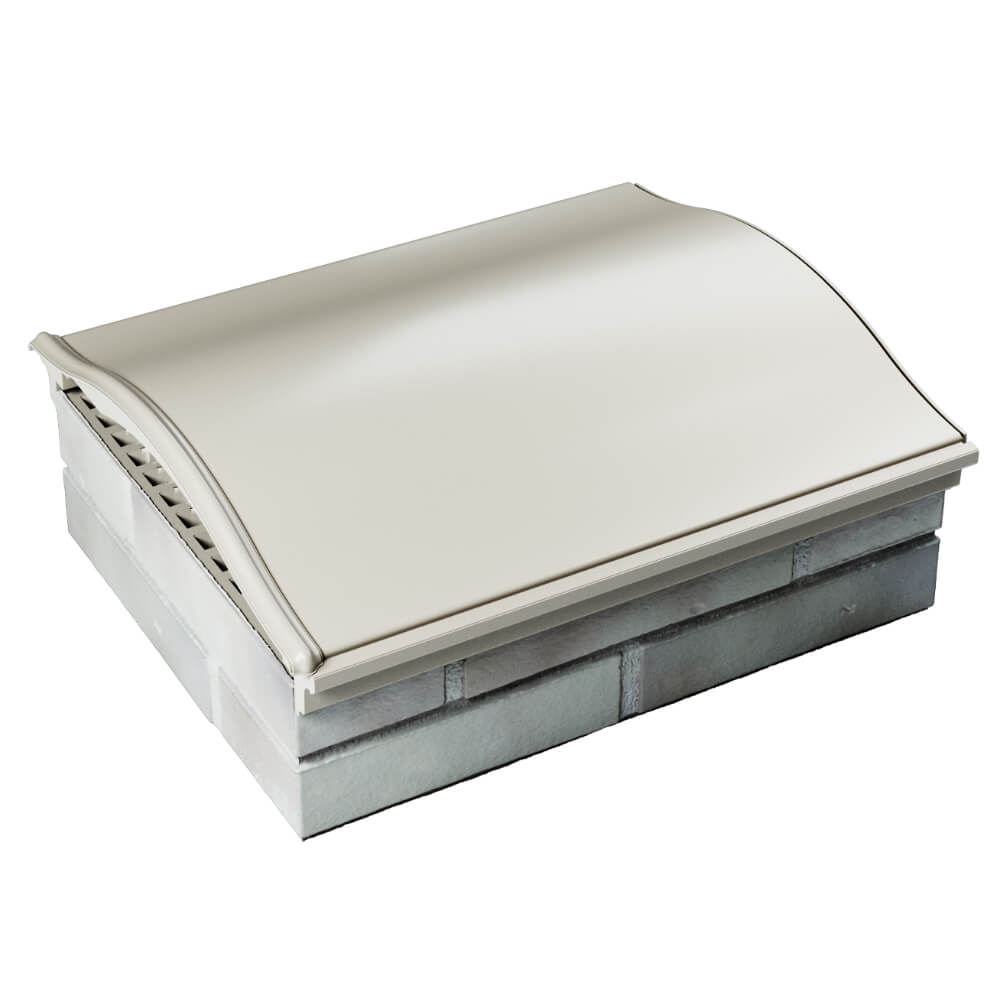 Парапет Zking Монблан Бежевый посадка на 1.5 кирпича (355/385мм) в Югорске фото