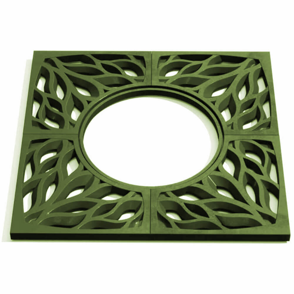 Приствольная решетка для дерева ZKING CRUST 1.2х1.2м Зеленая Югорск фото