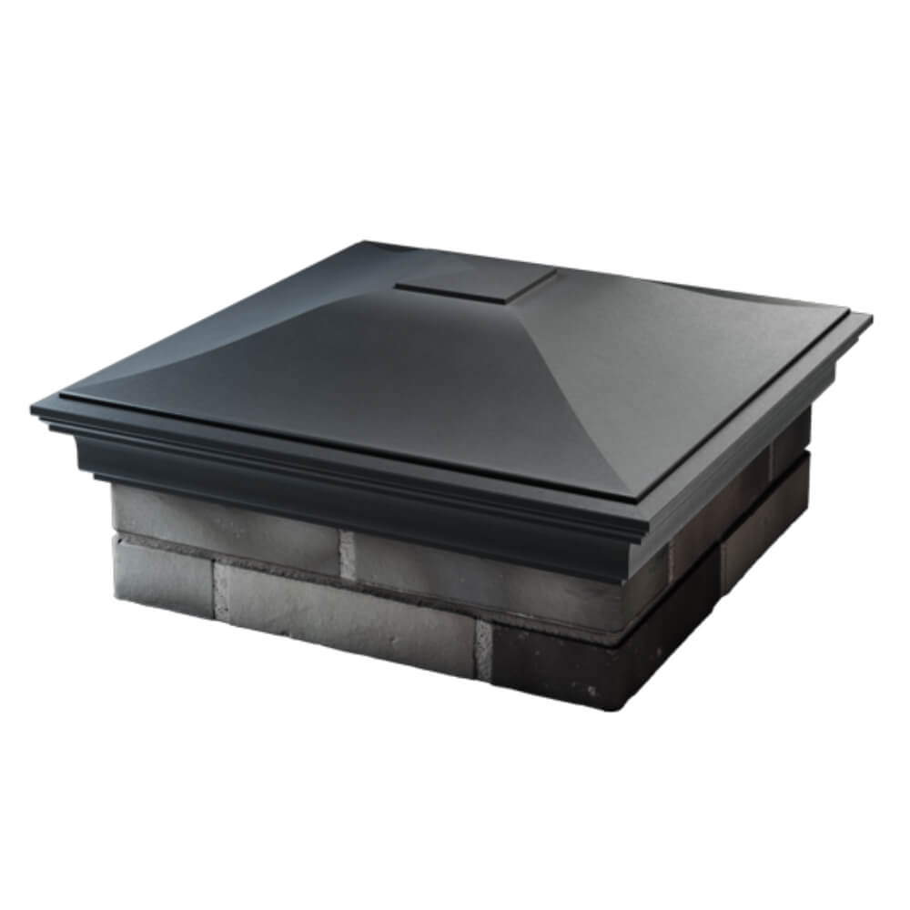 Колпак Zking Монблан Серый на столб 2х2 кирпича (515х515мм) в Югорске фото