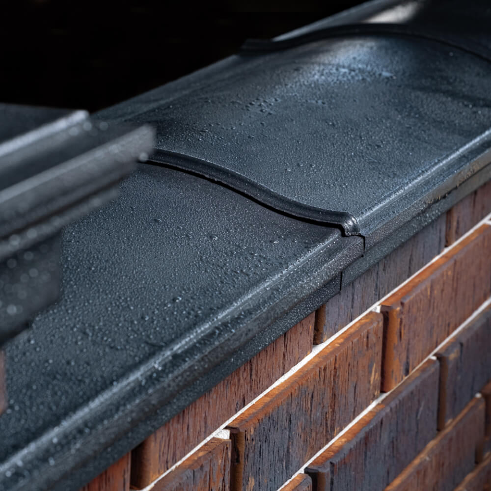 Парапет Zking Монблан Черный посадка на 0.5 кирпича (130мм) в Югорске фото