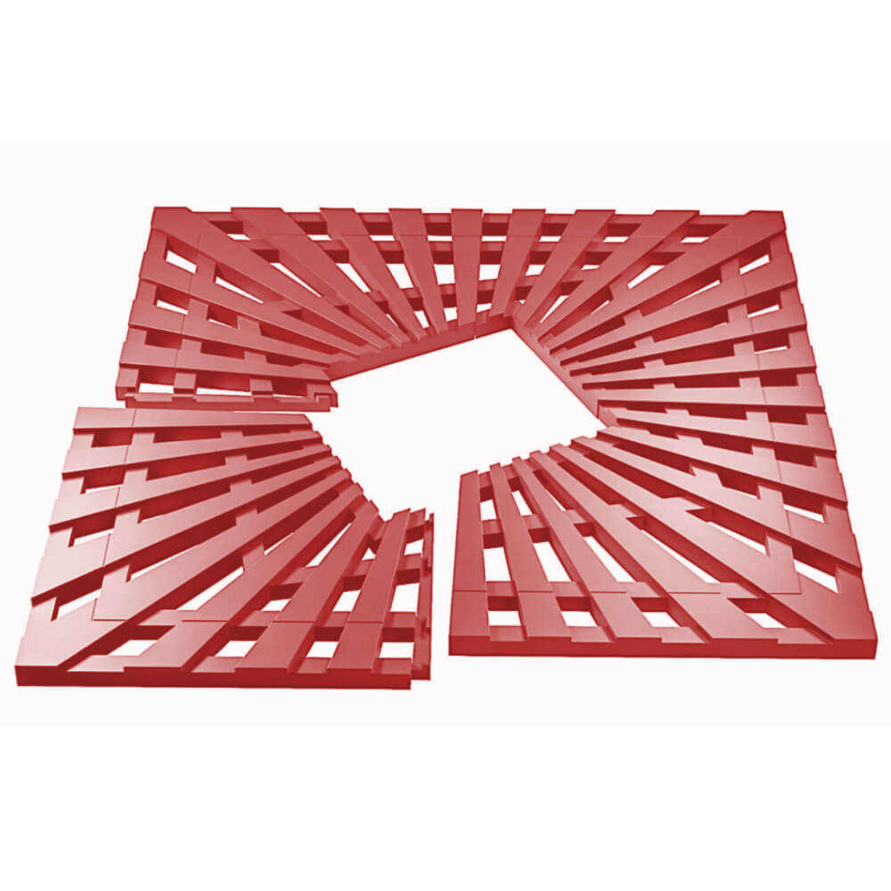 Приствольная решетка для дерева ZKING ATMOSPHERE 1.2х1.2м Красная в Югорске фото