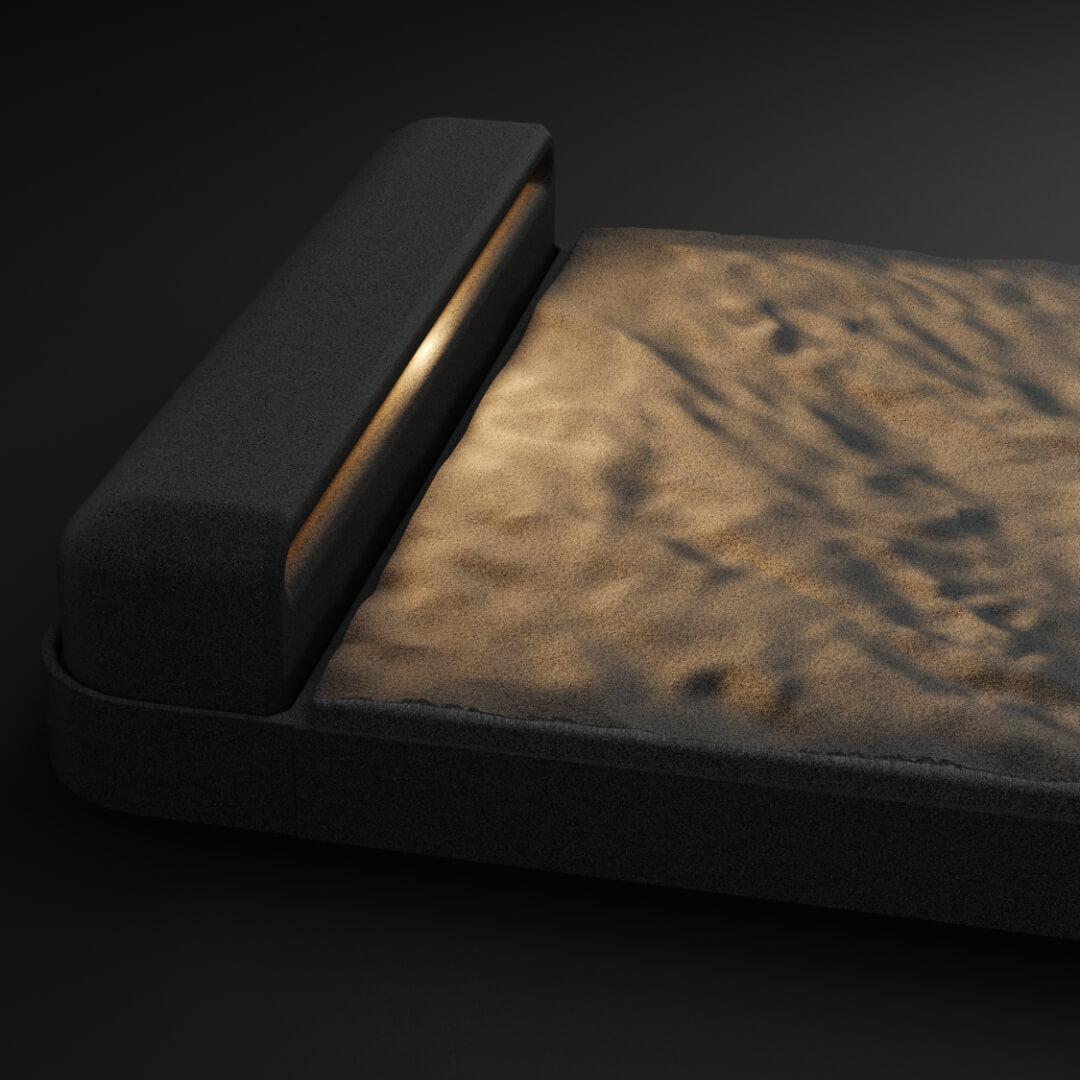 LED Светильник для шаговой плиты STONE Графитовый Серый 330х75х98мм Югорск фото