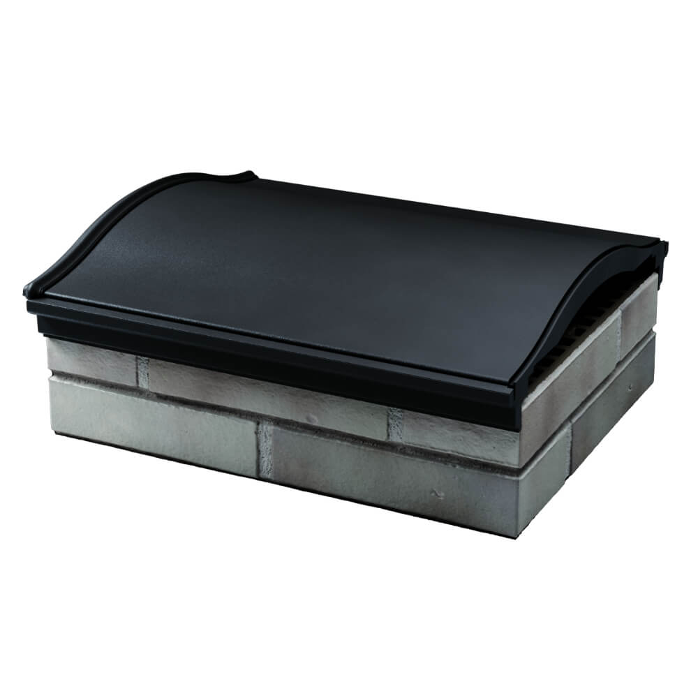 Парапет Zking Монблан Черный посадка на 1.5 кирпича (355/385мм) в Югорске фото